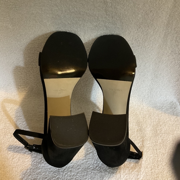 BASICALLY BRAND NEW “STEVE MADDEN” Womens Dillion Print Dress Sandals Black 9 M. - Picture 8 of 10